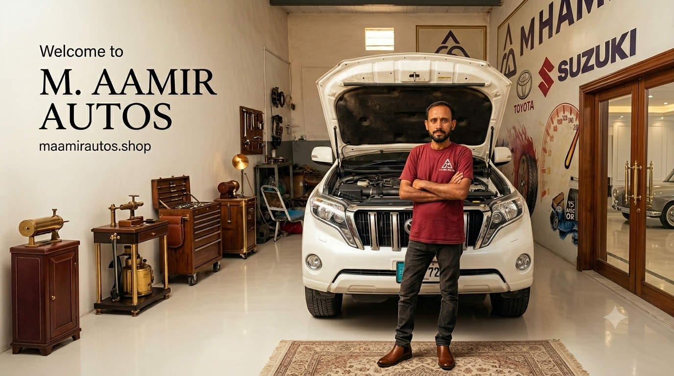 Maamir Autos workshop